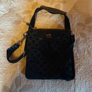 Black coach bag